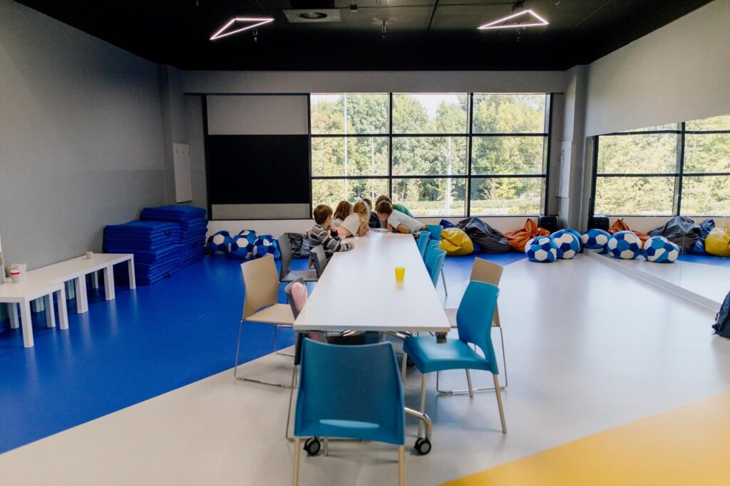 Sala do tańca w Jump Hall